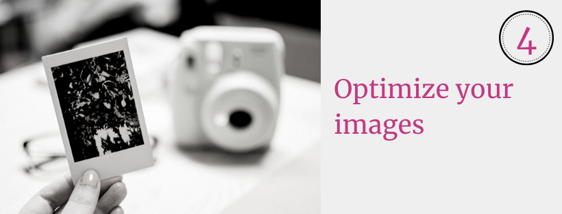 Optimize your images.